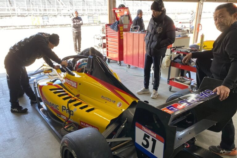 Zach Super Formula Lights car Motegi